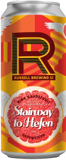 RUSSELL STAIRWAY TO HEFEN 473ML 4PK CAN