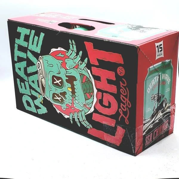 SEA CHANGE DEATH WAVE LIGHT LAGER 355ML 15PK CAN