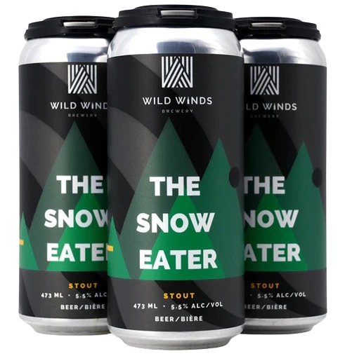 WILD WINDS THE SNOW EATER STOUT 473ML 4PK CAN