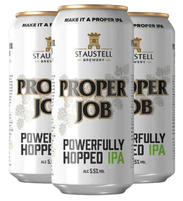 ST AUSTELL PROPER JOB 440ML 4PK CAN