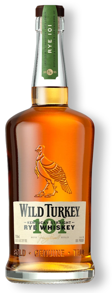 WILD TURKEY 101 RYE WHISKEY 750ML