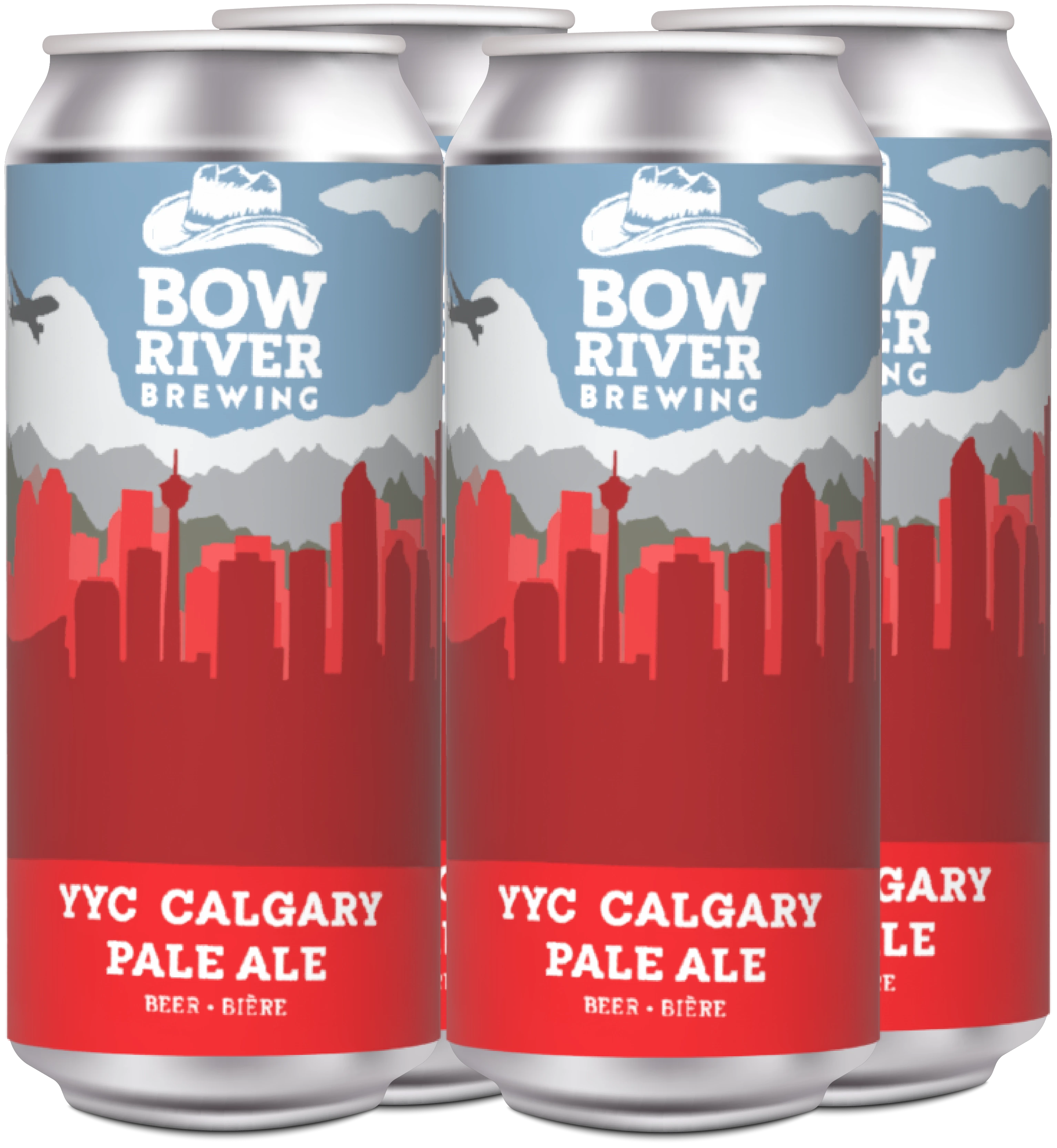 BOW RIVER CALGARY PALE ALE 473ML 4PK CAN