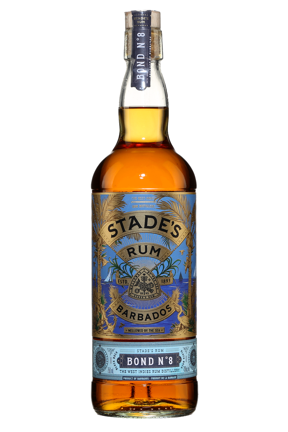 STADES RUM BOND NO 8 BARBADOS AMBER RUM 750ML