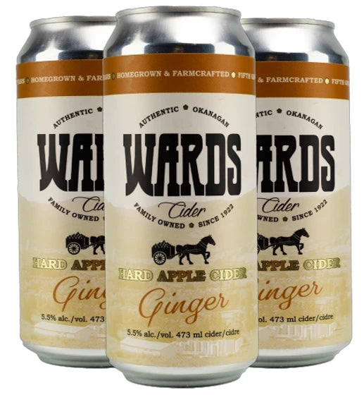 WARDS ORCHARD ROSE CIDER 473ML 4PK CAN