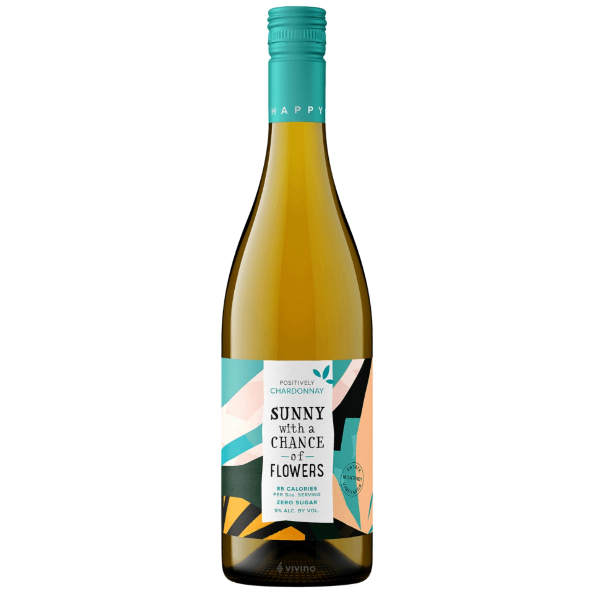 SUNNY WITH A CHANCE OF FLOWERS CHARDONNAY 750ML