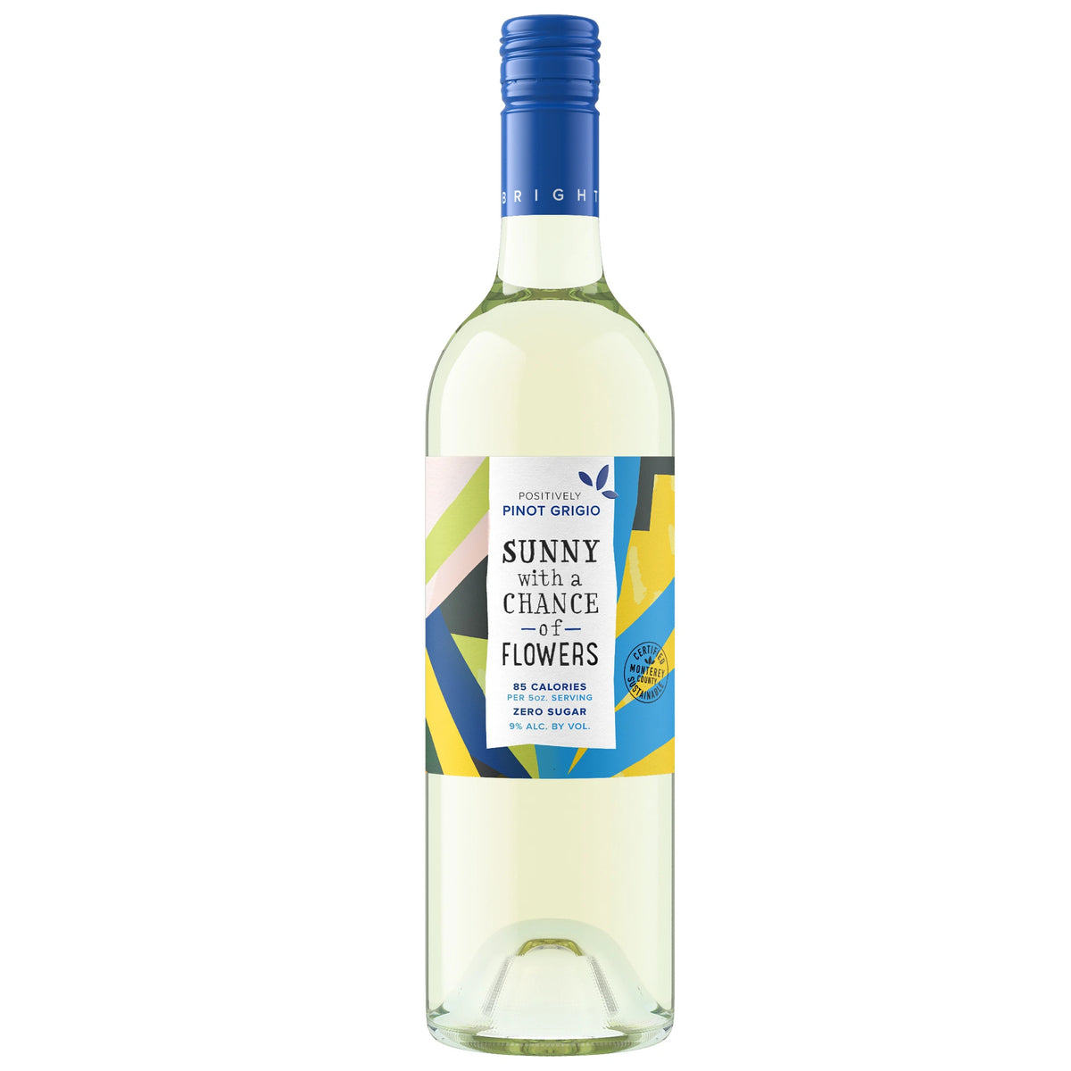 SUNNY WITH A CHANCE OF FLOWERS PINOT GRIGIO 750ML