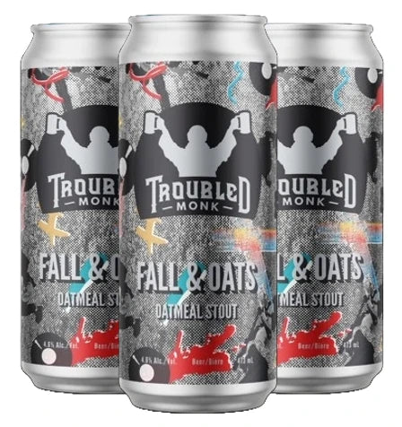 TROUBLED MONK FALL & OATS 473ML 4PK CAN