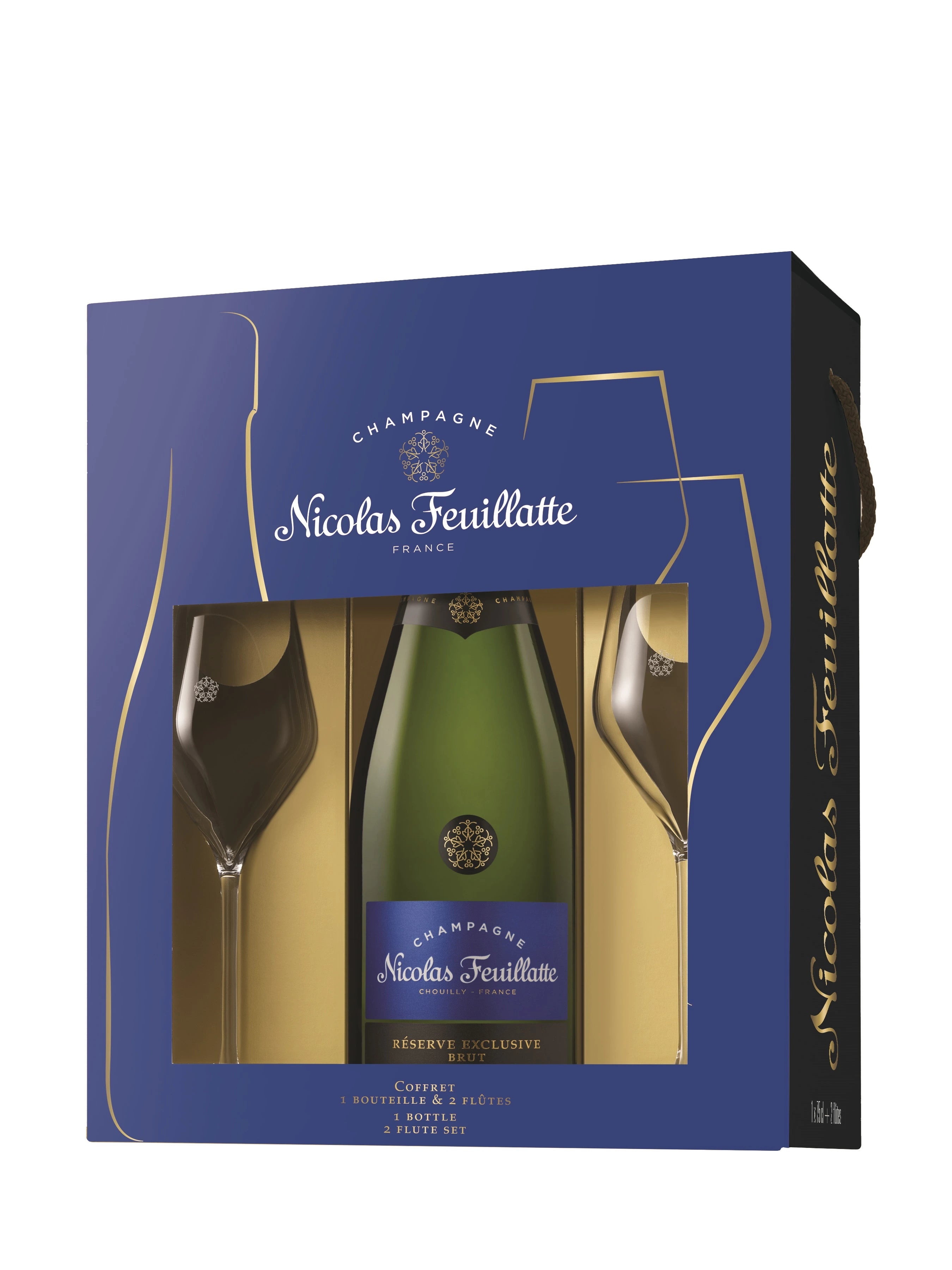 NICOLAS FEUILLATTE RESERVE EXCLUSIVE BRUT 750ML