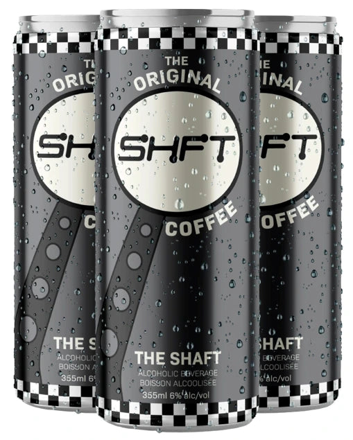 SHAFT HARD COFFEE 355ML 4PK CAN