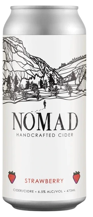 NOMAD CIDER STRAWBERRY 473ML CAN