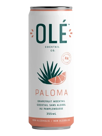 OLE COCKTAIL NON ALC PALOMA MOCKTAIL 355ML 4PK CAN
