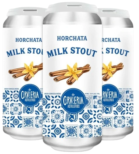 LA CERVECERIA HORCHATA MILK STOUT 473ML 4PK CAN