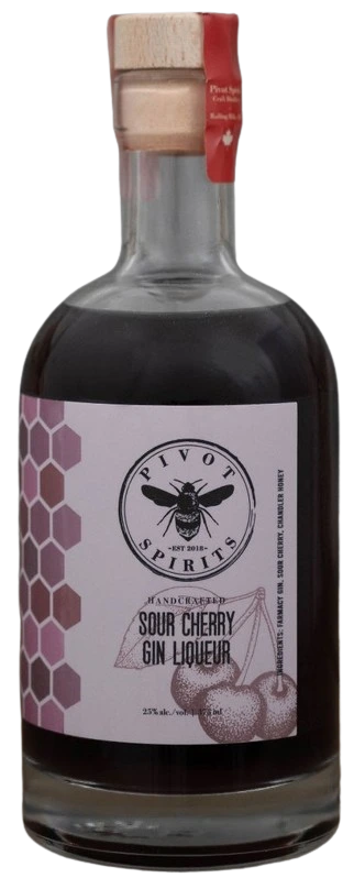 PIVOT SPIRITS SOUR CHERRY GIN LIQUEUR 375ML