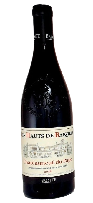 MAISON BROTTE LES HAUTS BARVILLE CHATEAUNEUF DU PAPE 750ML