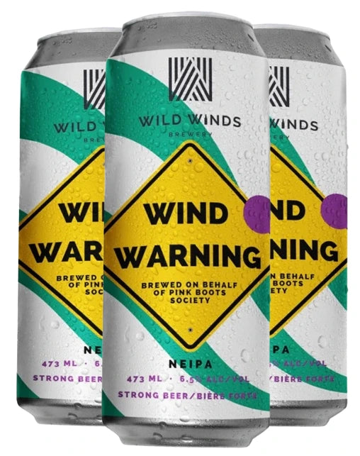 WILD WINDS WIND WARNING NEIPA 473ML 4PK CAN