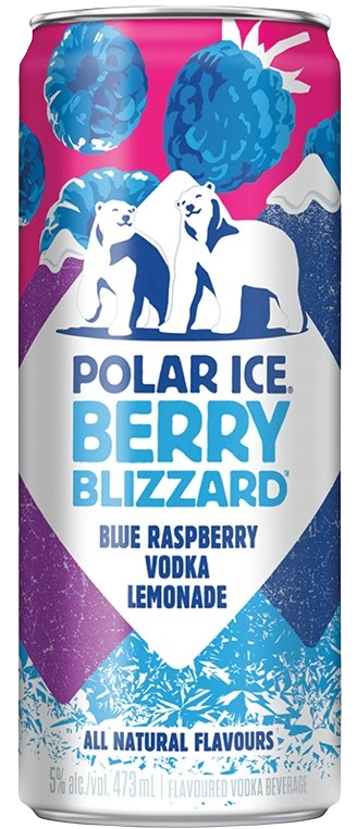 POLAR ICE BERRY BLIZZARD 473ML CAN