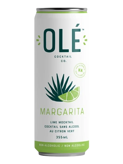 OLE COCKTAIL NON ALC MARGARITA MOCKTAIL 355ML 4PK CAN