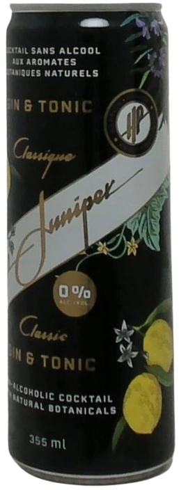 HP JUNIPER CLASSIC GIN & TONIC 355ML CAN