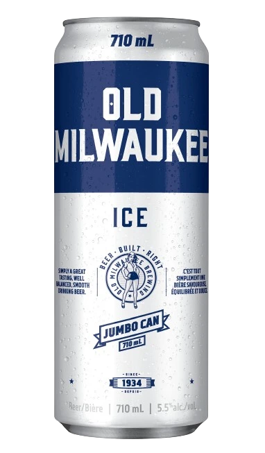 OLD MILWAUKEE ICE 710ML CAN