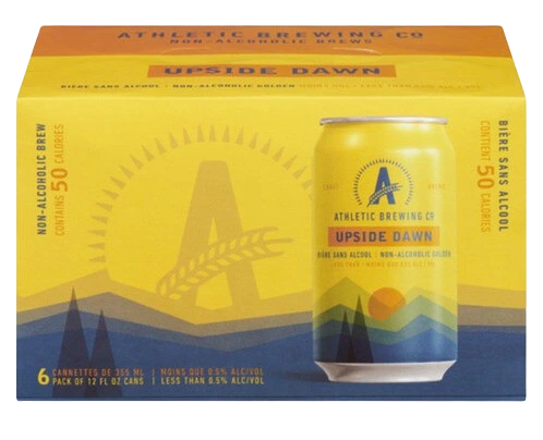 ATHLETIC NON ALC UPSIDE DAWN GOLDEN 355ML 6PK CAN