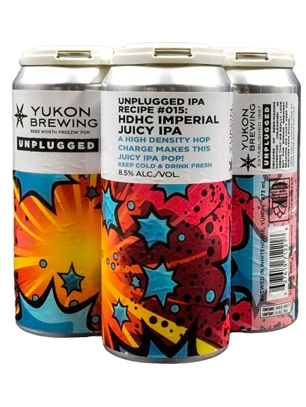 YUKON HDHC IMPERIAL JUICY IPA 473ML 4PK CAN