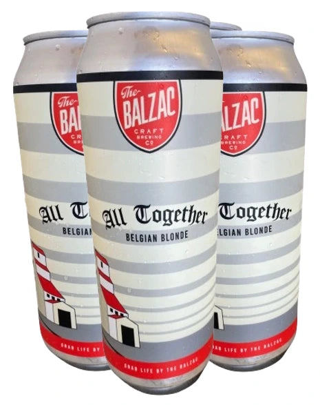BALZAC ALL TOGETHER BELGIAN BLONDE ALE 473ML 4PK CAN