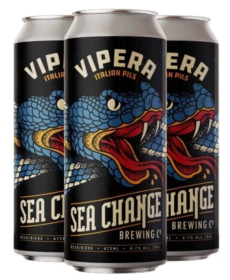 SEA CHANGE VIPERA ITALIAN PILSNER 473ML 4PK CAN