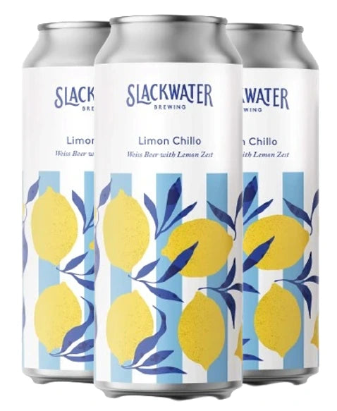 SLACKWATER LIMON CHILLO 473ML 4PK CAN