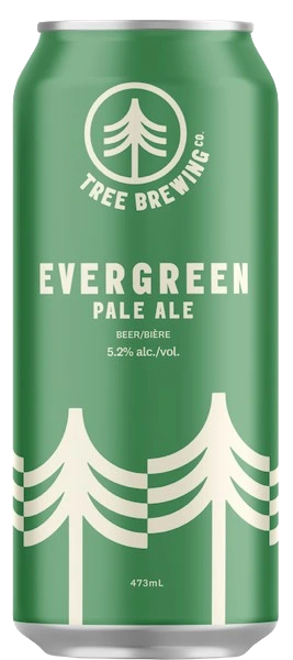 TREE BREW EVERGREEN PALE ALE 473ML CAN