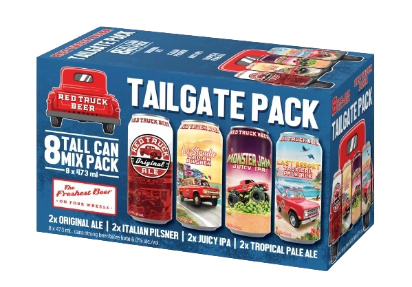 RED TRUCK TAILGATE PACK 473ML 8PK CAN