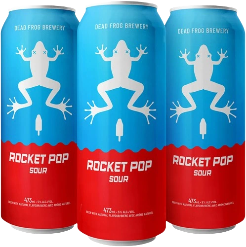 DEAD FROG ROCKET POP SOUR 473ML 4PK CAN