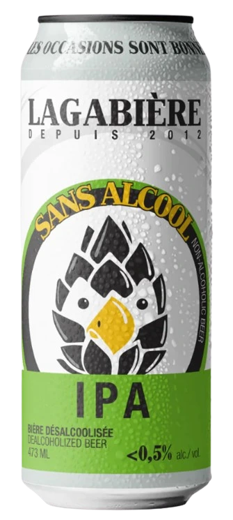 LAGABIERE NON ALC IPA 473ML CAN