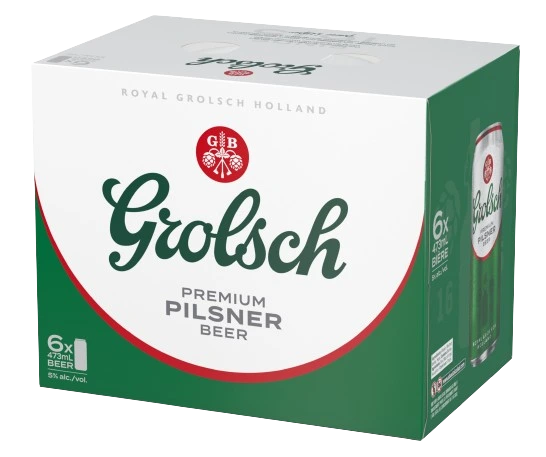 GROLSCH PREMIUM PILSNER 473ML 6PK CAN