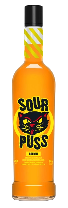 SOUR PUSS GOLDEN PASSIONFRUIT MANGO LIQUEUR 750ML
