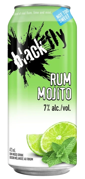 BLACK FLY RUM MOJITO 473ML CAN