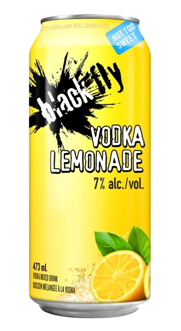 BLACK FLY VODKA LEMONADE 473ML CAN