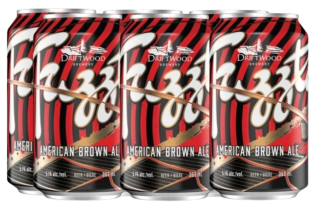 DRIFTWOOD FUZZTONE AMERICAN BROWN ALE 355ML 6PK CAN