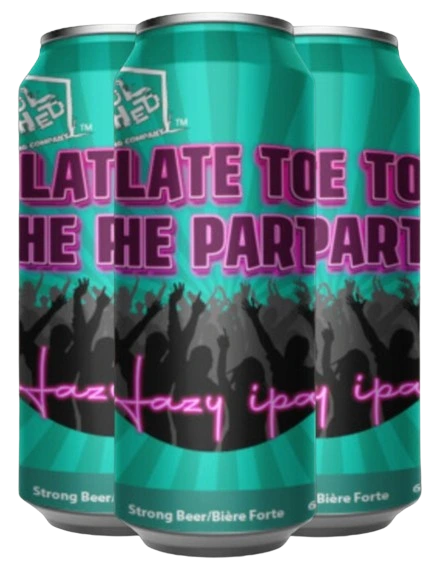 TOOL SHED LATE TO THE PARTY HAZY IPA 473ML 4PK CAN