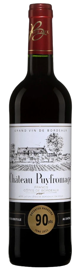 CHATEAU PUYFROMMAGE COTES DE FRANCS 750ML