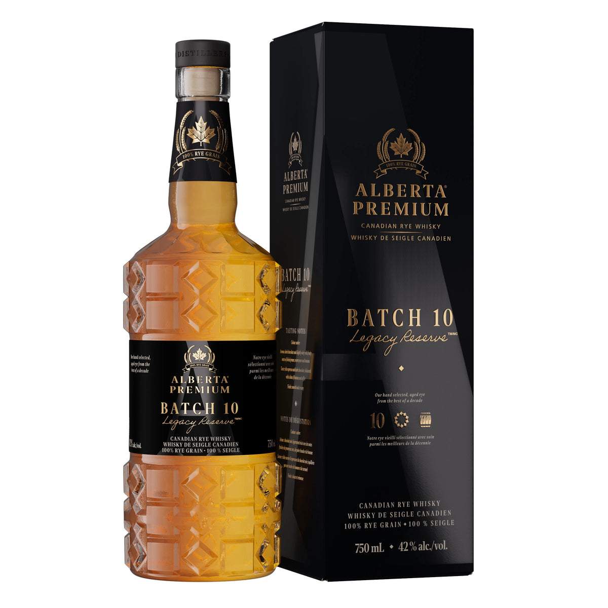ALBERTA PREMIUM BATCH 10 LEGACY RSV CANADIAN WHISKY 750ML