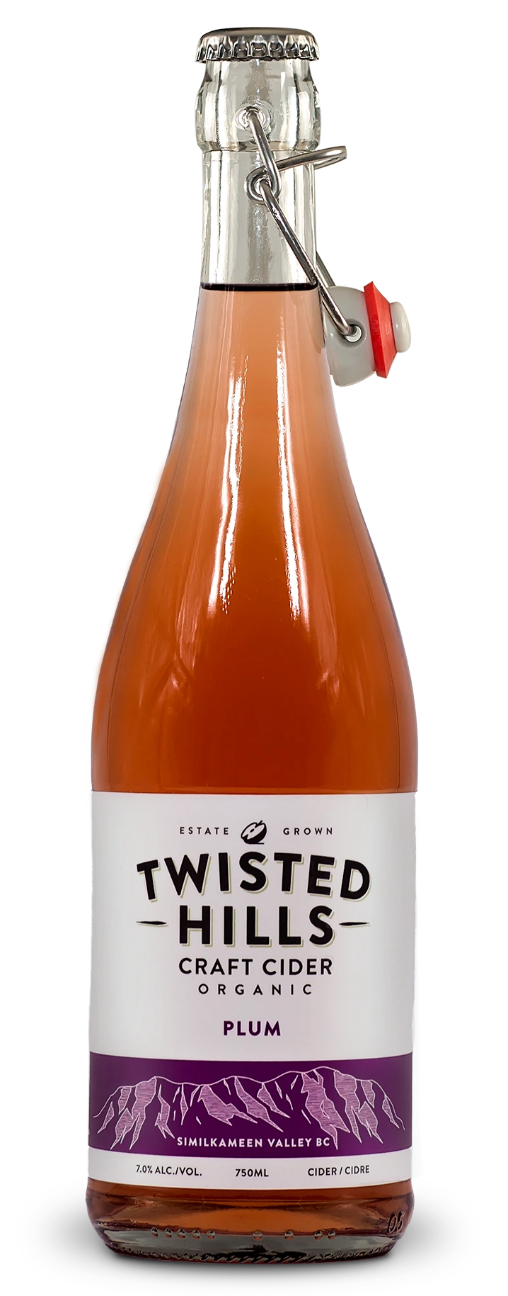 TWISTED HILLS PLUM CIDER 750ML