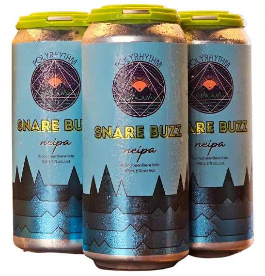 POLYRHYTHM SNARE BUZZ NEIPA 473ML 4PK CAN