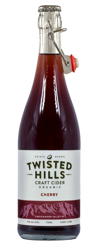 TWISTED HILLS CHERRY CIDER 750ML BTL
