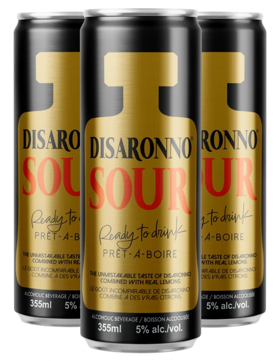 DISARONNO SOUR 355ML 4PK CAN