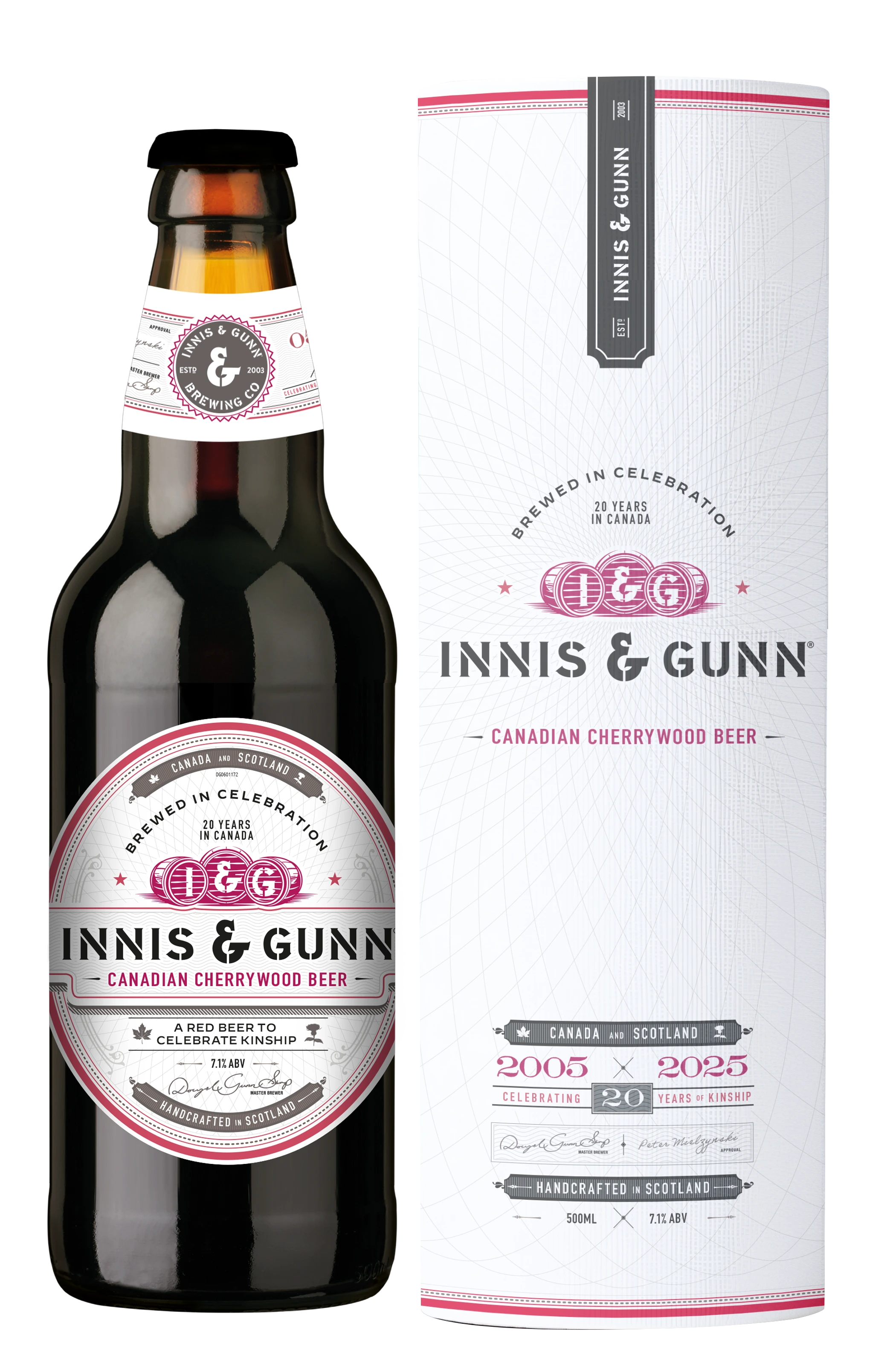 INNIS & GUNN CANADIAN CHERRYWOOD 500ML BT