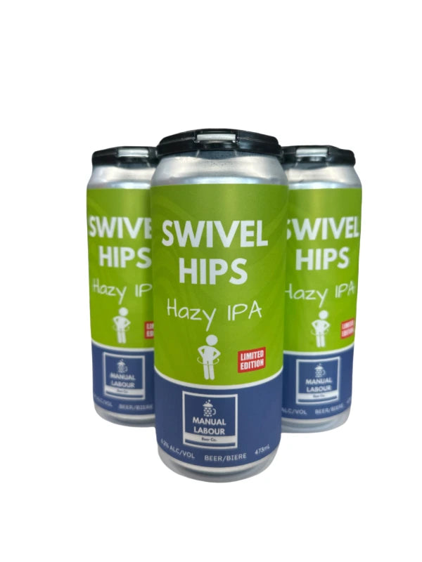 MANUAL LABOUR SWIVEL HIPS HAZY IPA 473ML 4PK CAN