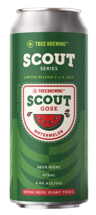 TREE BREW SCOUT SERIES WATERMELON GOSE 473ML CAN