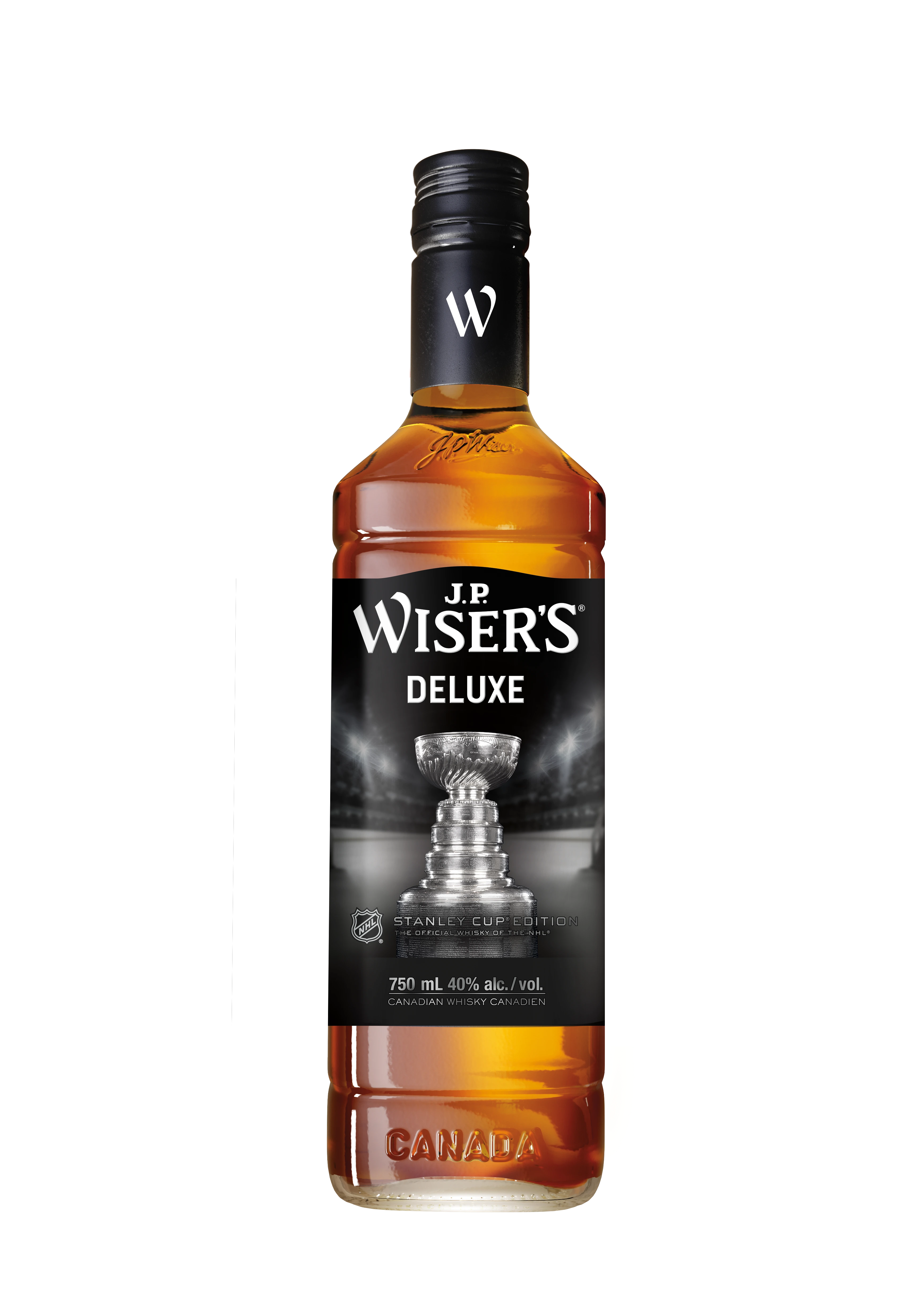 WISERS DELUXE NHL EDITION CANADIAN WHISKY 750ML