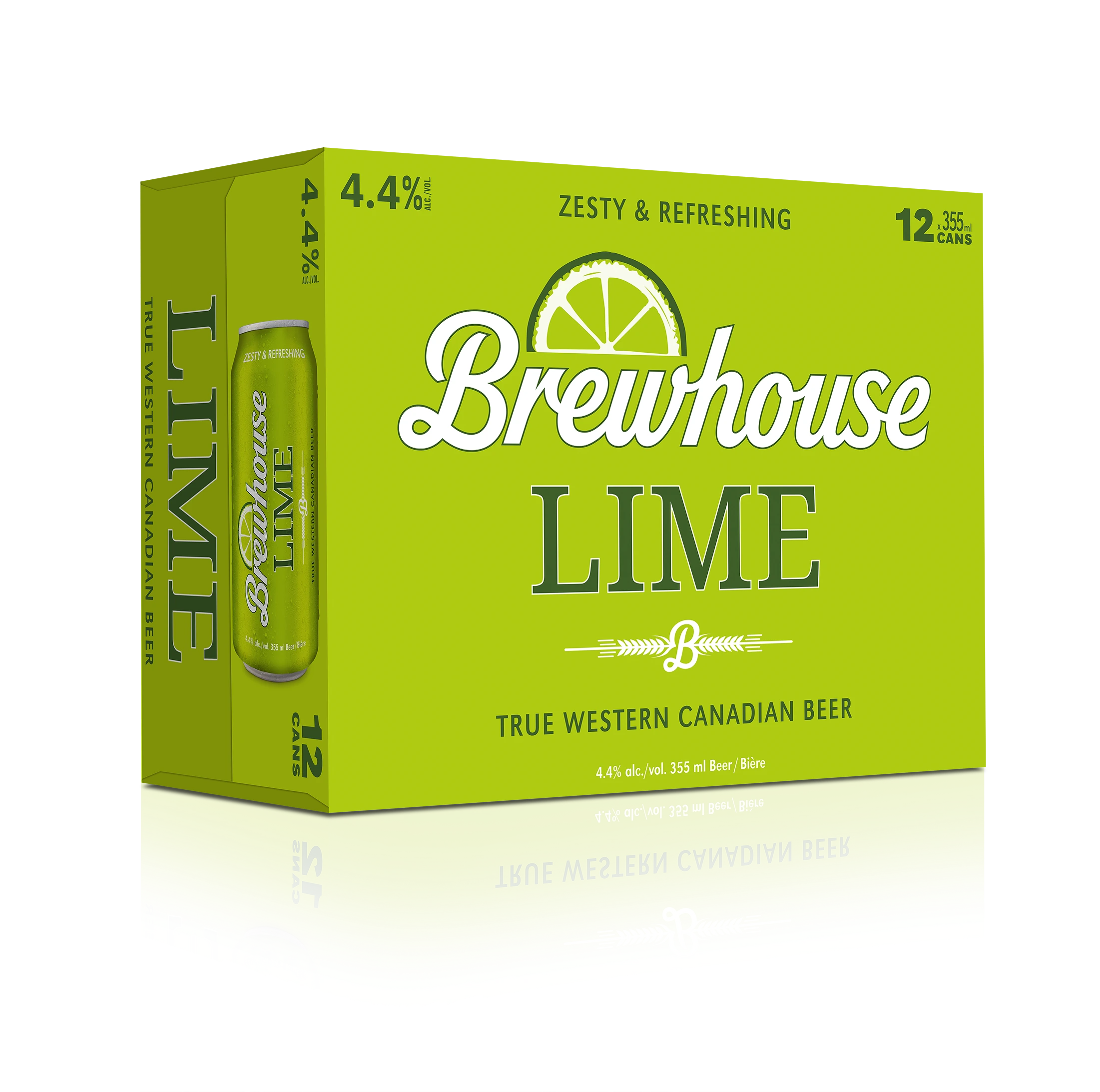BREWHOUSE LIME 355ML 12PK CAN