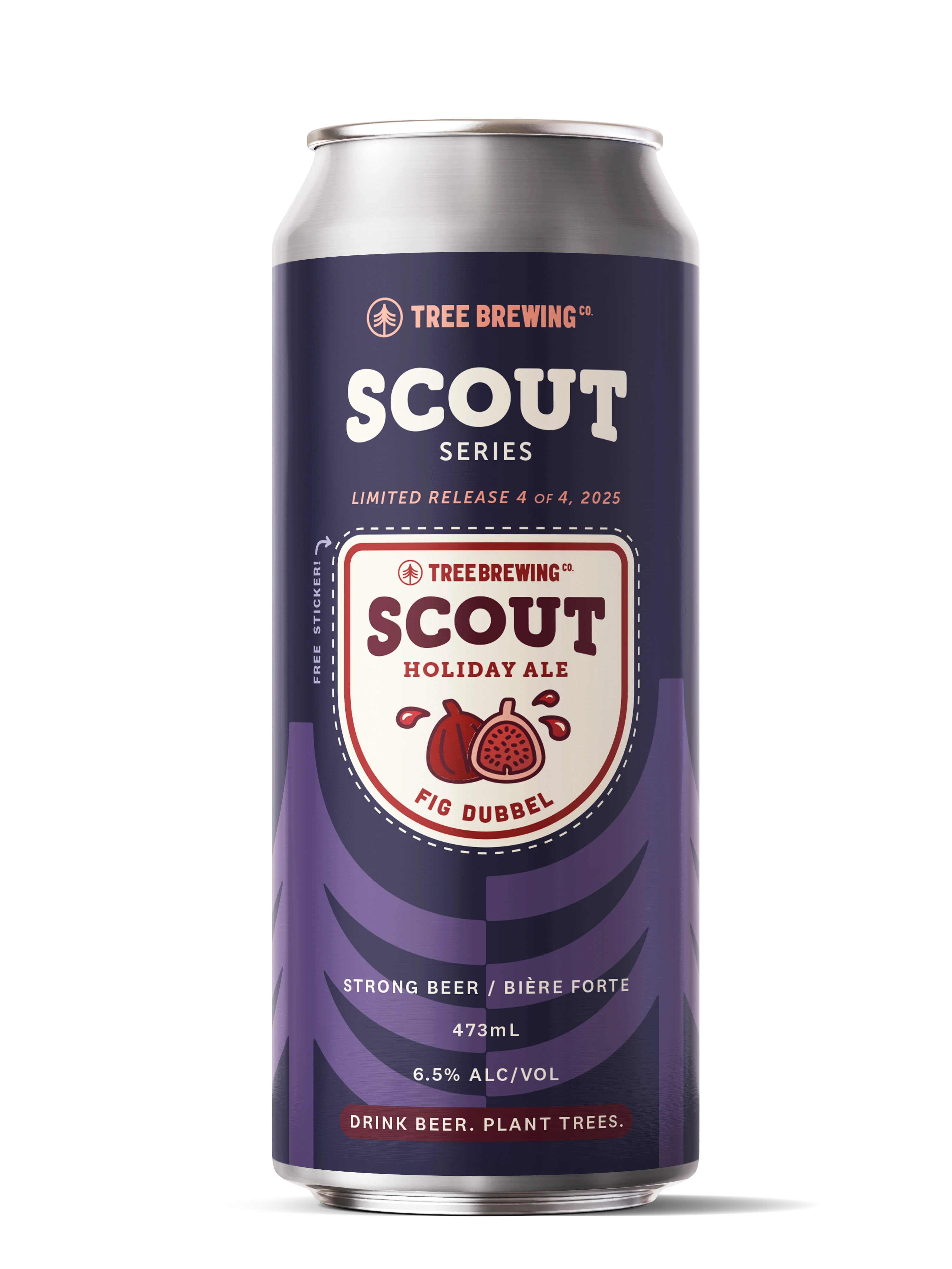 TREE BREW SCOUT SERIES HOLIDAY ALE 473ML CAN